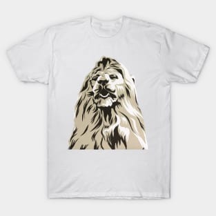 Trafalgar Square Lion Statue Collage T-Shirt